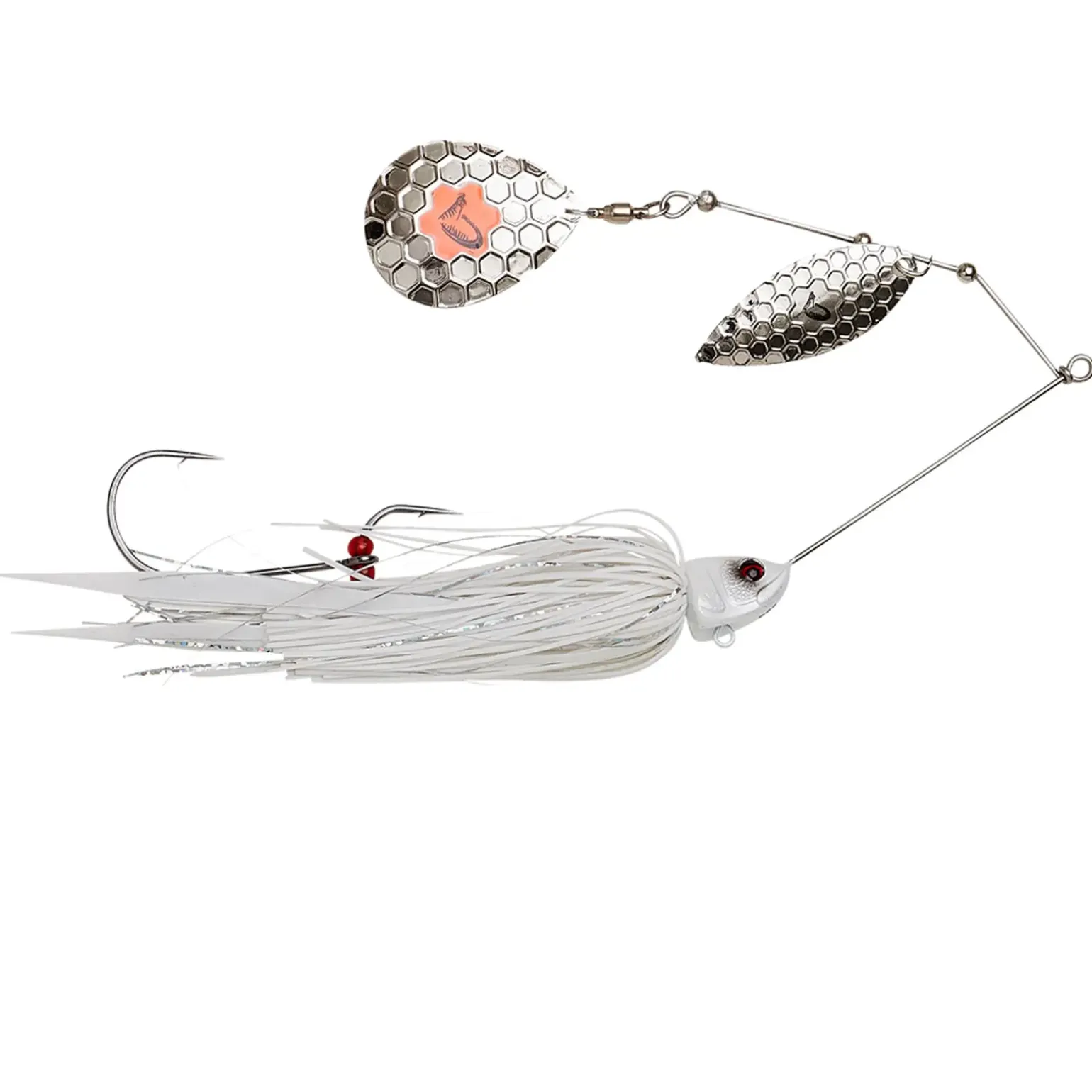 Savage Gear Da Bush Spinnerbait 18cm 42g Sinking White Silver
