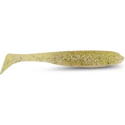 Sänger Iron Claw Moby Slim Jim Non Toxic UV 10cm Salt'n Pepper Luminous 1 Stk. Gummifische