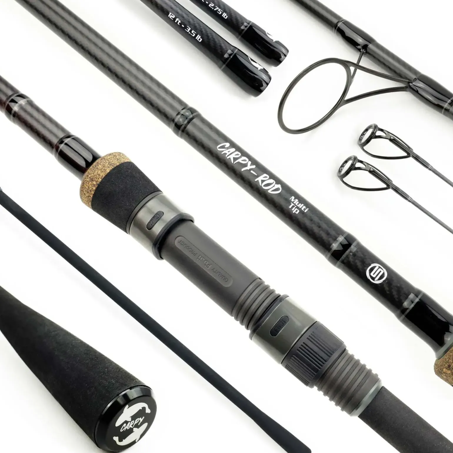Sportex Carpy 11"/12" 2 tips 2,75lb und 3,0llb Karpfenrute