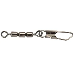 Spro Trout Master 3 Barrel Snap Swivel #14 Dreifach-Wirbel Mit Karabiner