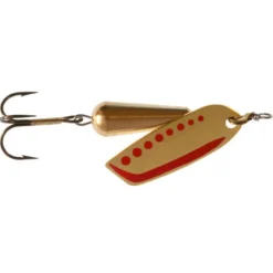 Stucki Brauen 6g 6cm Messing/Rot Spinner