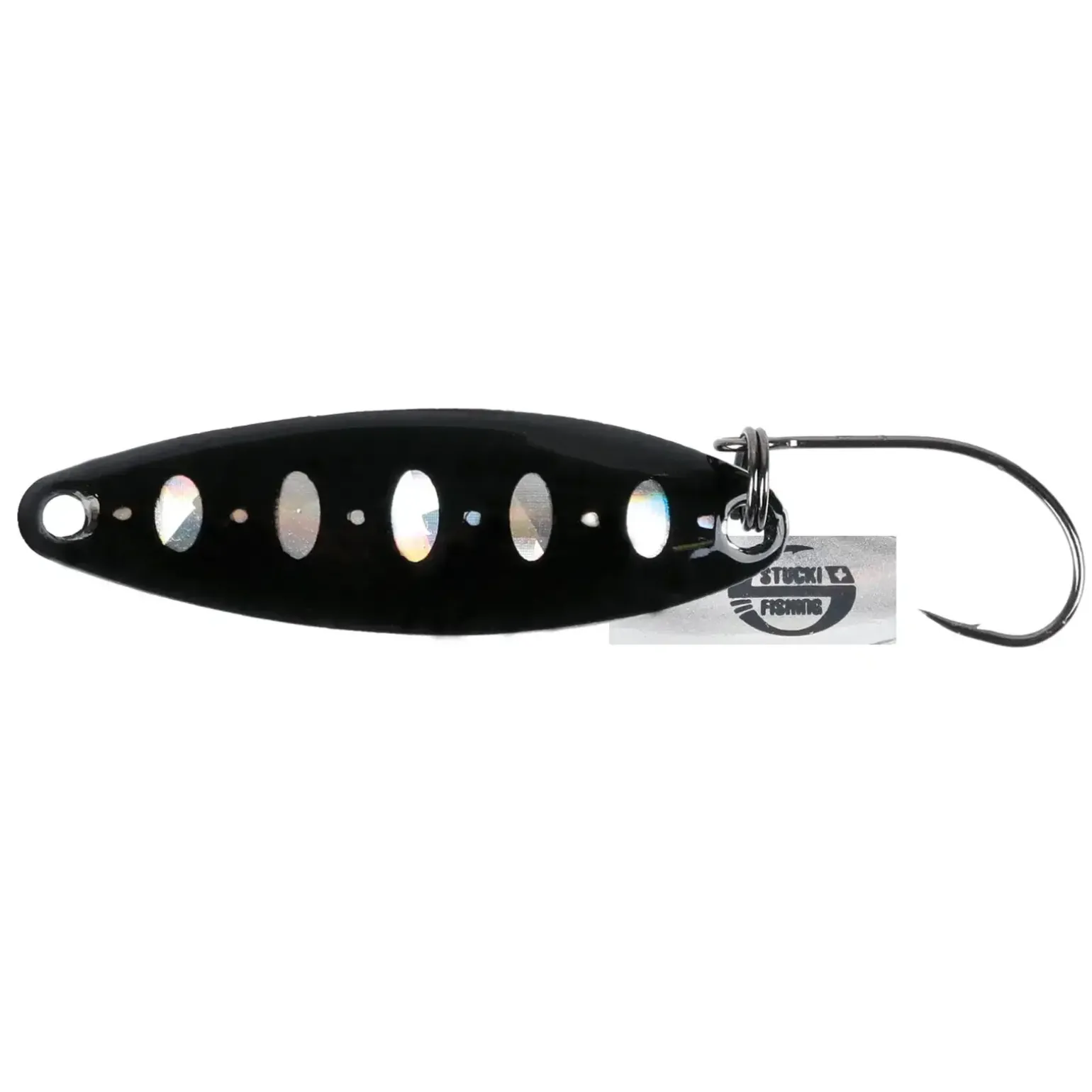 Stucki Cervin 40mm 3,5g Black Holo Microspoon