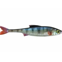 Stucki Real Rider Fish Tail 7,0cm 1,9g Perch Silver - 6 Pcs Gummifisch