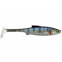 Stucki Real Rider Paddle Tail 7,0cm 2,0g Perch Silver - 6 Pcs Gummifisch
