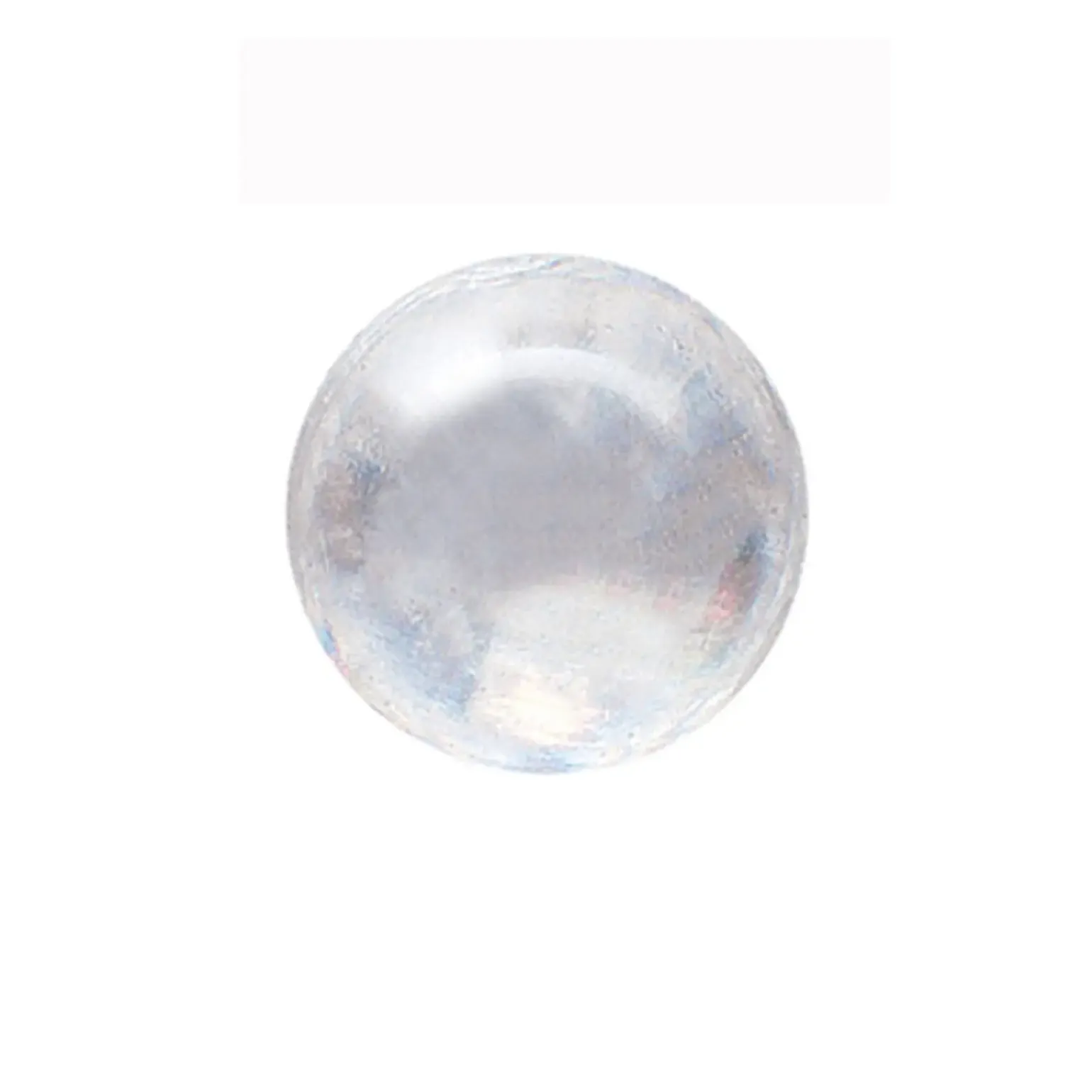 Team Fishing-King Shop Rund Glasperlen Klar 10mm Big Pack - Inhalt 100 St.