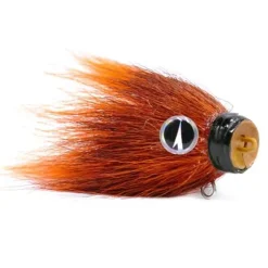 VMC Baby Mustache Shallow Butternut 14g Jigkopf bleifrei