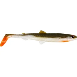 Westin BullTeez Shadtail 9,5cm 7g Bass Orange 2 Stück Gummifisch