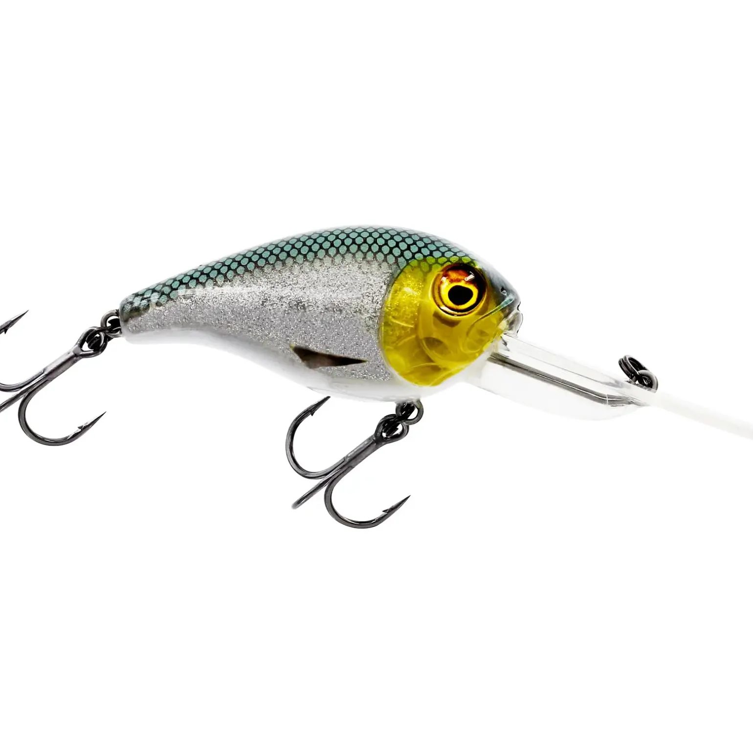 Westin MegaBite DR Crankbait 6cm 19g Floating 3D Headlight Wobbler