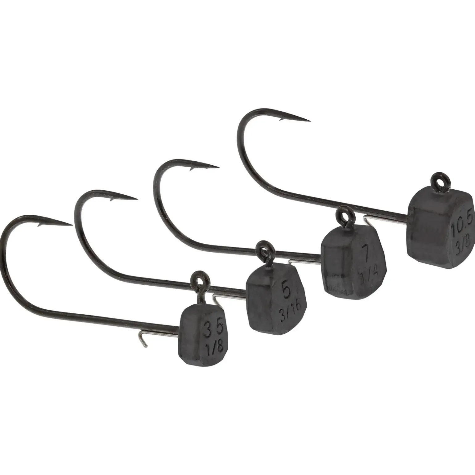 Westin Ned Jig Head #3/0 10.5g Black Nickel Tungsten Jigkopf Jighead