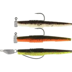 Westin Ned Worm Slim R 'N R 5.5cm 1g/2g/3.5g Dark Water Mix 3pcs Gummiwurm