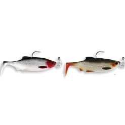 Westin Ricky the Roach 10cm R 'N R 10g 6/0 2pcs Clear Water Mix 4 fertig montiert