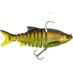Westin Ricky The Roach Multi Jointed R2F 14cm 41g Sinking Secret UV Roach Gummifisch montiert