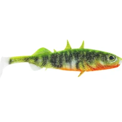 Westin Stanley The Stickleback Shadtail 9cm 7g Chartreuse Stickleback 3pcs Gummifisch