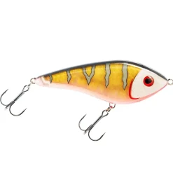 Westin Swim 12cm 53g Suspending Gold/Red Jerkbait Sonderfarben