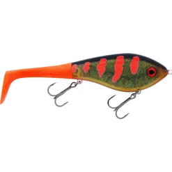 Westin Swim Tail 12cm 68g Sinking 3D Motoroil Blood 1 Body 2 Tails Hybrid-Wobbler