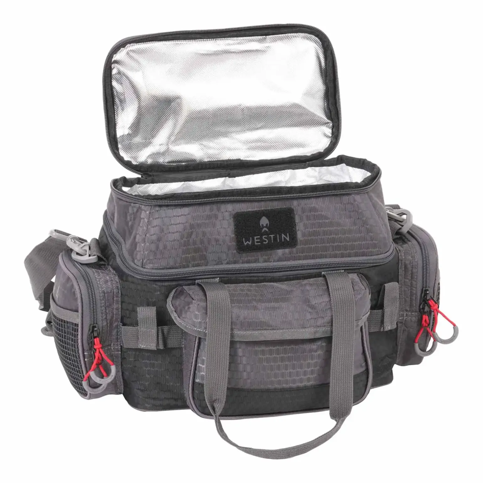Westin W4 Lure Bag Plus 4 Boxes Small Titanium Black Angeltasche