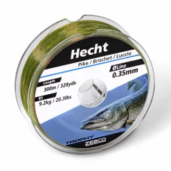 Zebco Trophy Hecht 0,35mm 300m TOP Angelschnur