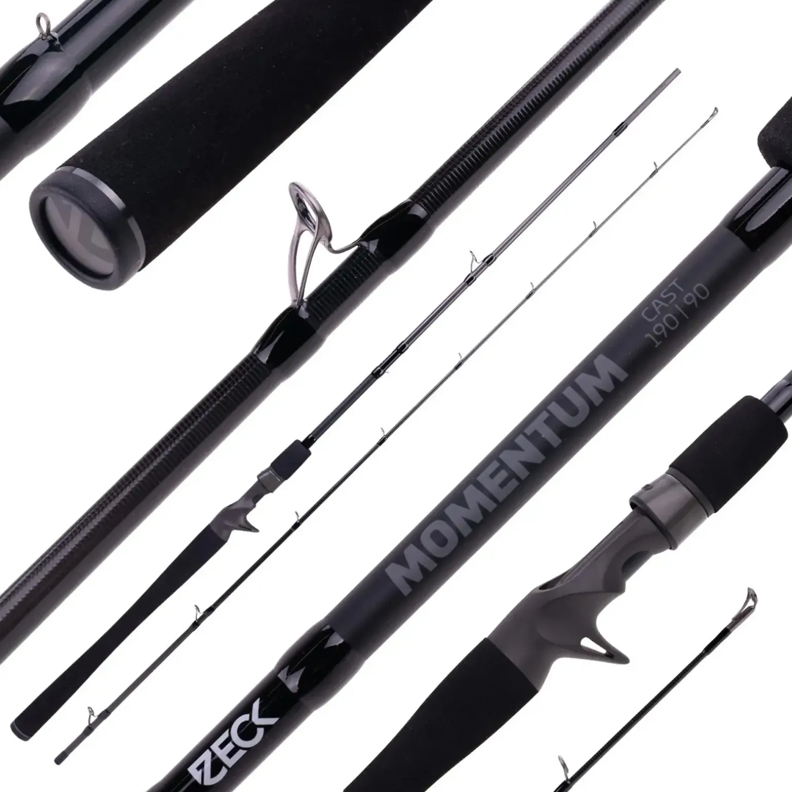 Zeck Momentum Cast Pelagic & Jerk 1,90m 25-90g Baitcastrute