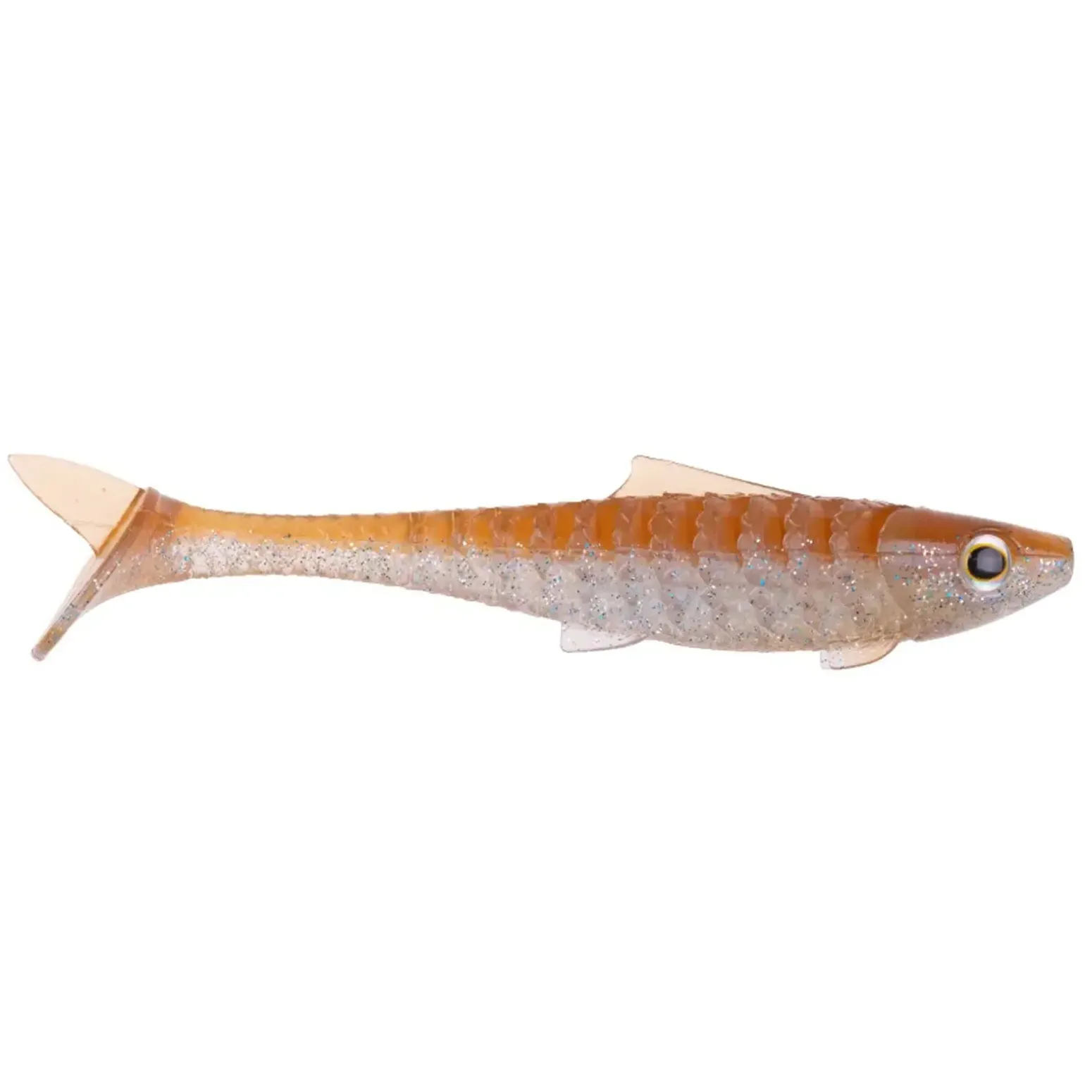 Zeck UBS Baby Rippler 12cm Real Shad 3 Stück Gummifisch