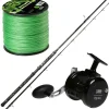 Zeck Wels Combo Rute Buddy - HR20 - Hulk Line Waller Angelset 13