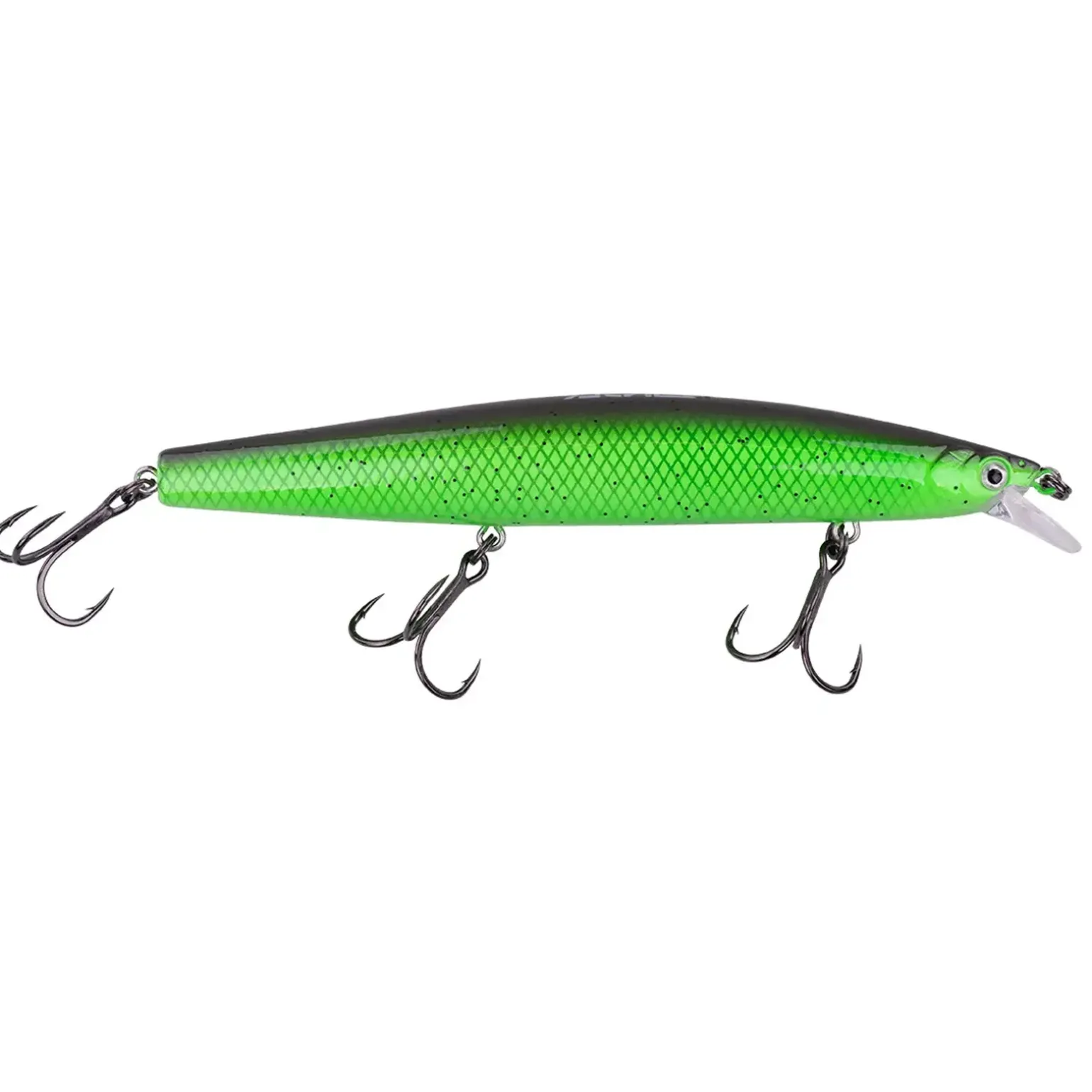 Zeck ZANDER Läufer 10,5cm 0,5m F Moor Kiwi Wobbler