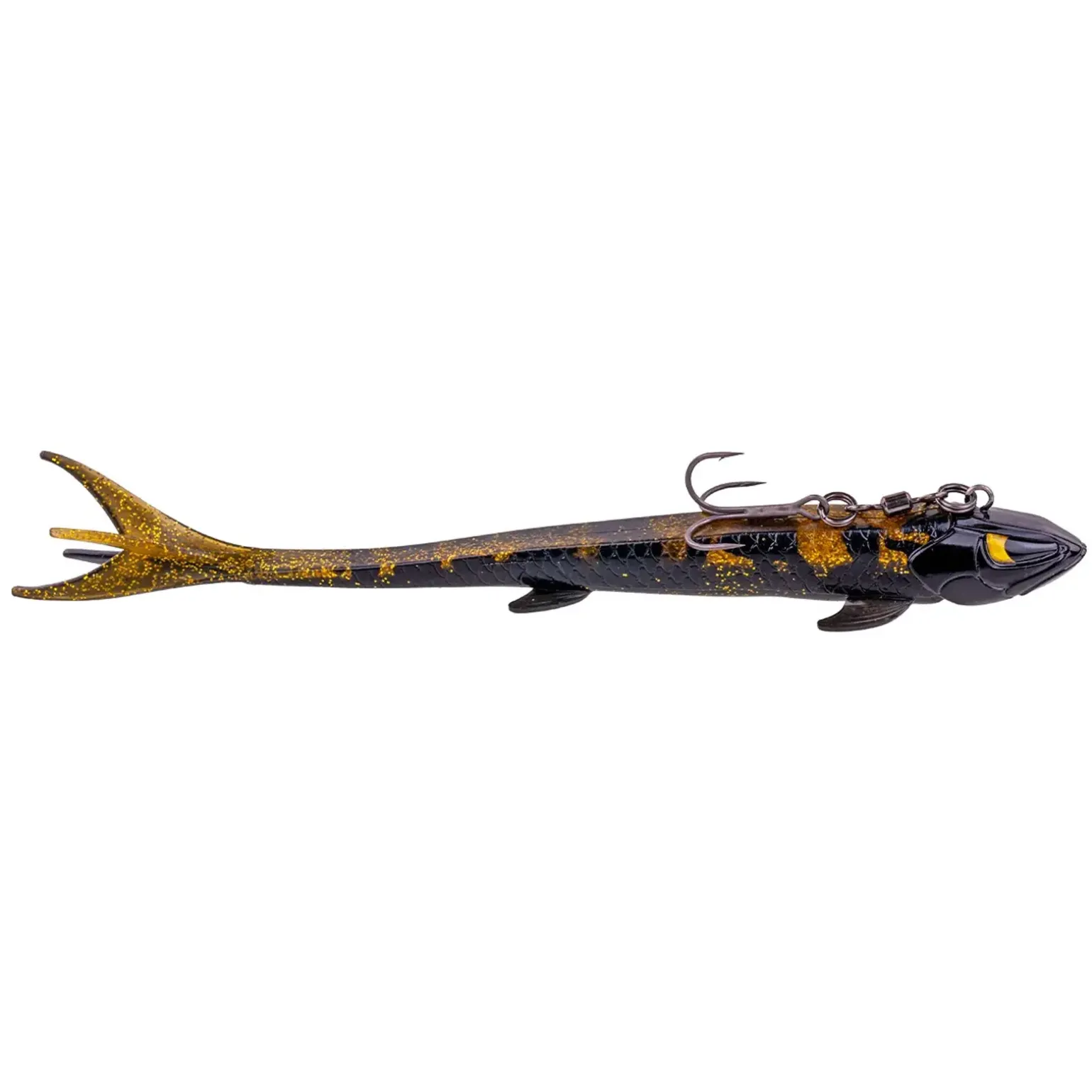 Zeck ZANDER Pelagi Set 20cm 60g Nachtschatten Gummifisch montiert